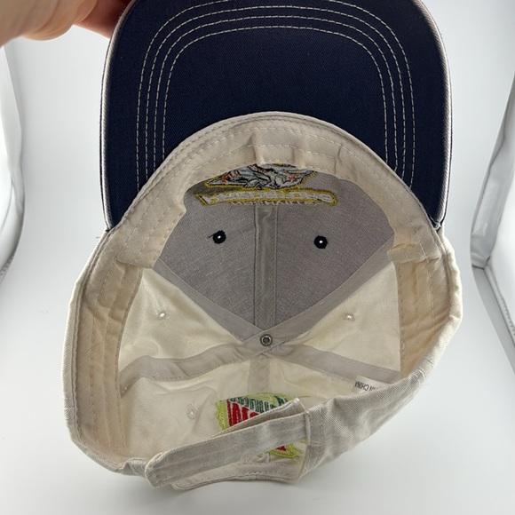 Nashville predators hockey Mountain Dew cap hat adjustable blue white Velcro - Picture 2 of 3